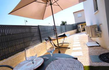 studio terrasse standing proche plage - Foto 1