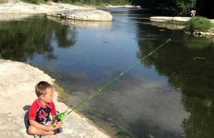 Lovely Cottage Rental with Waterfall on San Gabriel River near Austin, Texas - Foto 6