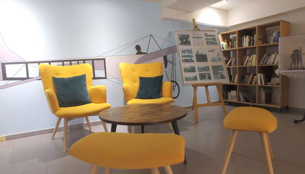 Zona de estar del vestíbulo