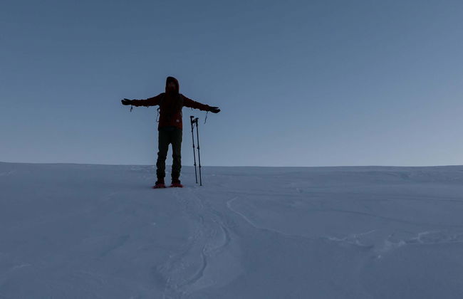 Fuentes de Invierno Nighttime Snowshoe Tour - Foto 1