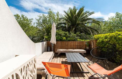 Le Murmure du Palmier * Mer à 2 min * Parking Privé * Terrasse - Foto 27