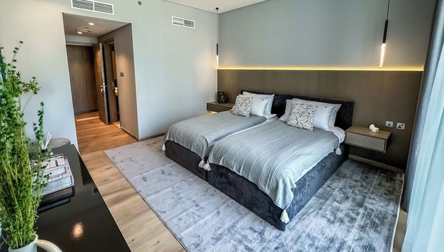 Burj Khalifa View Majestic 2BR Haven - Foto 4, Habitación