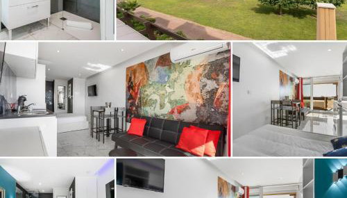 Le Wallis Studio terrasse coursive vue mer Port Nature Village Naturiste - Photo 2