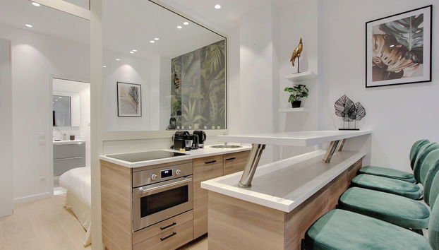 Elegant Apartment - 1br/4p - Tour Eiffel - Foto 4, Habitación