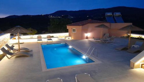 Georgioupoli Studio 2 with a pool and lake views - Foto 5