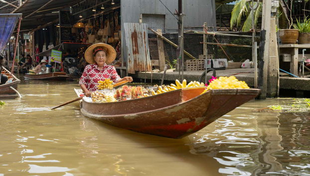 Mercado sobre las vías, mercado flotante y ruinas de Ayutthaya - Foto 3