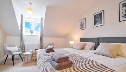 Modern Townhouse in Peterborough - Foto 5, towels