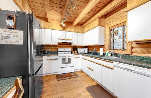 Dog Welcome Lakefront Cabin Sleep 13 Fire Pit Private Dock - Foto 7