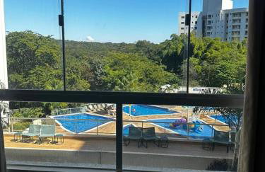 APTO 115 Park Veredas - Vista Piscinas - Acesso ao Rio quente - Espetacular - Photo 38