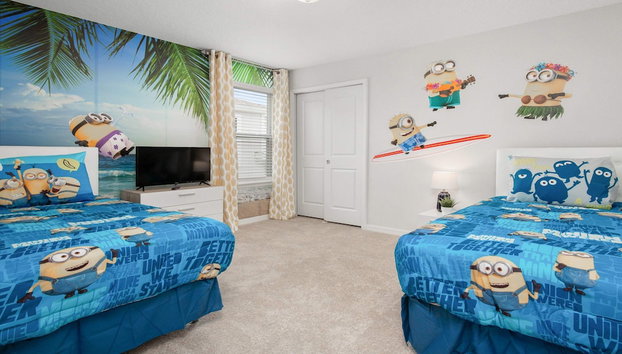 Windsor Island Luxe Villa w/ Pool/spa Near Disney - Foto 2, Habitación