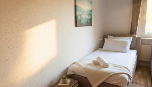 Modernes 5-Personen Apartment mit kostenlosen Parkplätzen, Boxspringbetten, WLAN, 3x TV, vollausgestatteter Küche - Foto 3, towels