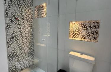 flat aconchegante com cozinha, área e churrasqueira - Foto 6