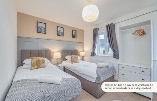 Oakbridge House - 6 mins drive to CMK - Free Parking, Fast WiFi, Smart TVs with Sky and Netflix by Yoko Property - Foto 13