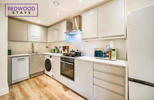 Brand New Town Center, Free Fast WiFi, Balcony By Redwood Stays - Foto 109