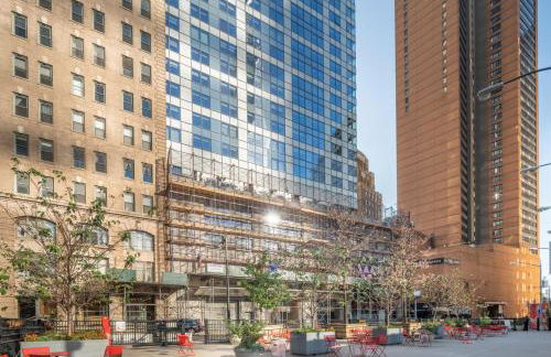 Financial District 1br w WD gym elevator NYC-1378 - Foto 26