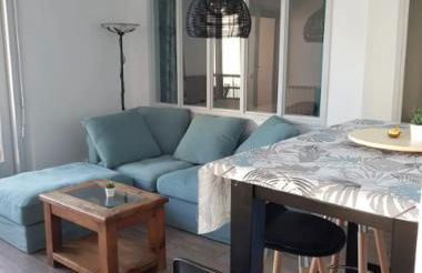 Splendide T2 face à la mer, terrasse, wifi - Foto 10