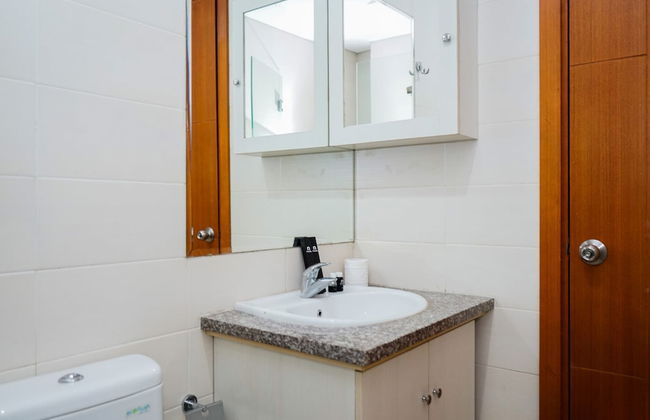 City View 1BR Apartment at Woodland Park Residence - Foto 10