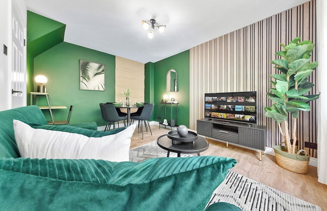 2BR Flat, Free Parking, Close to Airport & Centre - Foto 63