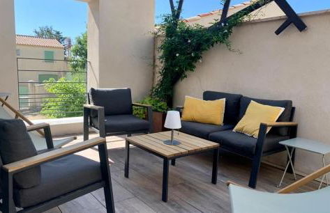 Loft en Provence - Terrasse-Climatisation-Proche Golf et Luberon - Foto 8