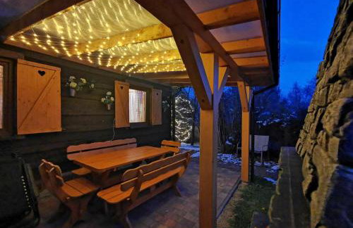 Sielanówek - Orzechowa Chatka z sauną wanną termalną jacuzzi - Foto 39