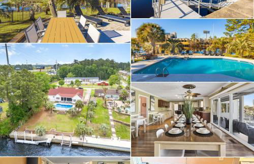 Paradise on Ocean Waterway Huge 5000 sq ft w Private Pool, Boat Dock, Grand Piano, Game Tables, BBQ, 1 acre Yard, Crib, Sleeps 34 - Photo 1