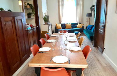 4 Ch - 10 pers - Grande Maison - Parking - Jardin - BBQ - Foto 15