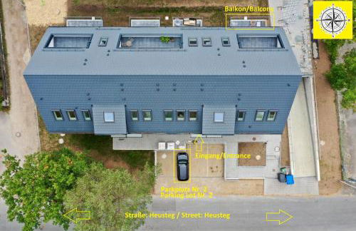 Ferienwohnung-Parkplatz-Balkon-Küche-SmartTV-Waschtrockner - Foto 26