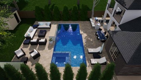 GORGEOUS 5-bd 4ba w Pool, Hot Tub, 2 kitchens, & Game Room Near Dallas Airports! - Foto 3, Garden, sunbed