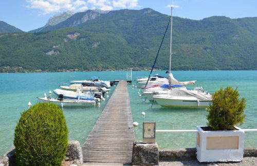 Le Coin des Cygnes, appartement face au lac d'Annecy avec plage privée - Foto 10