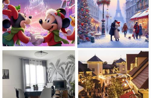 Disney, sunny comfortable 2 bedrooms family apartment, 8 pers, wifi, NETFLIX - Foto 41