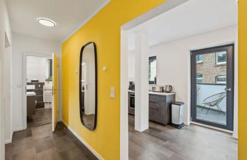 maremar - Design im Zentrum - 2 Schlafzimmer - Luxus Boxspringbetten - Küche - Arbeitsplätze & Highspeed WLAN - Balkon - Foto 14