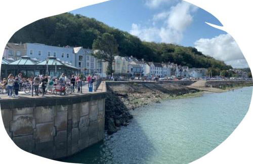 Fishermen's cottage with log burner, 2 bathrooms & sea views from garden terraces - Foto 65