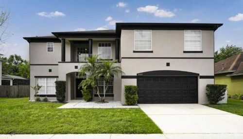 Fully Refurbished Vacation Home with South Facing Pool and Spa with Lake View in Quiet Community Nr Disney - Foto 5, Garden