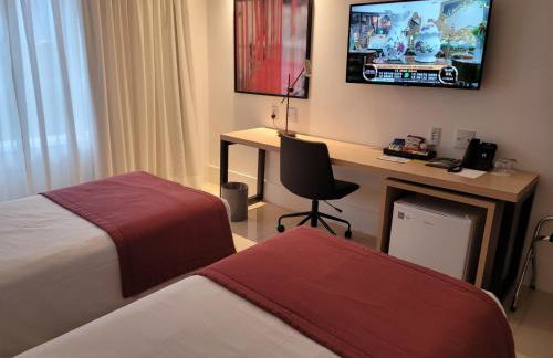 FLAT EXCLUSIVO DENTRO DO HOTEL RAMADÃ - Eixo Monumental - Foto 37