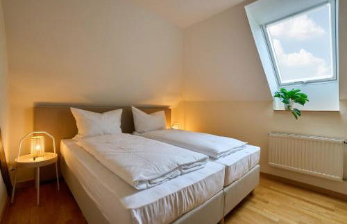 MARX - Charmantes Apartment im Stadtzentrum von Trier - bis 6 Gäste, 2 Schlafzimmer, WLAN & Waschmaschine - Foto 4