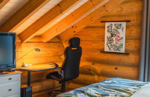 Naturstammhaus mit Sauna, coffee and tea for free - Foto 44