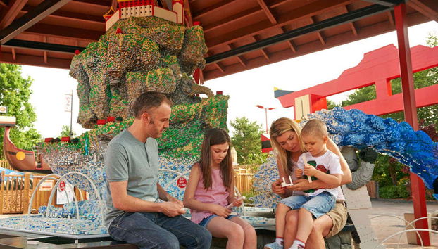 Billet pour LEGOLAND® Windsor - Photo 4, Reconstitution d'un temple à LEGOLAND® Windsor