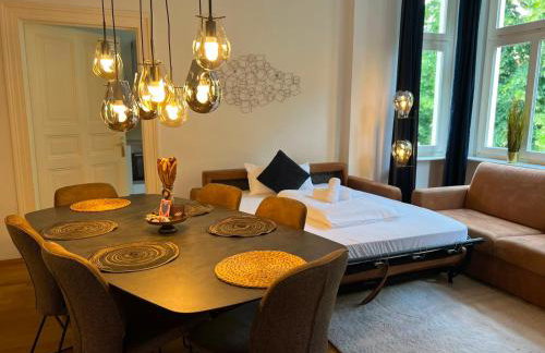 Altbau-Apartment 2 SZ Augustaplatz Kurpark & GOP Bad Oeynhausen - Foto 4