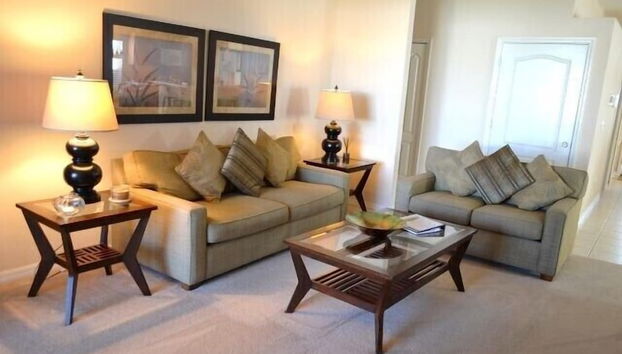 Zona de estar del vestíbulo