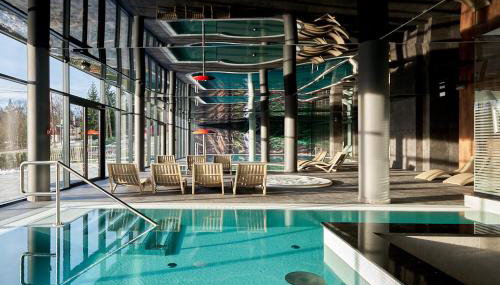 Złoty Horyzont Lux Główny Budynek z basenem, siłownią, grotą solną, bawialnią i restauracją Horyzont Smaków - Foto 3, sunbed