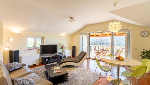 Apartment Zaton - Foto 2, Garden view