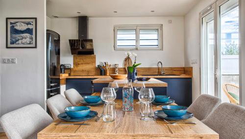 Maison cosy à 100 m de la plage, couple, famille, jardin, parking - Foto 4