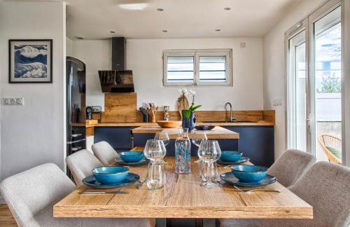 Maison cosy à 100 m de la plage, couple, famille, jardin, parking - Foto 4