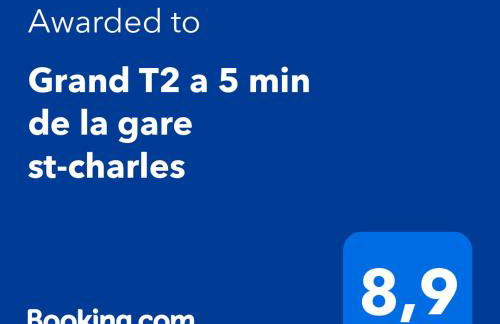 Charmant T2 climatisé a 5 min de là gare st-charles - vieux port - Foto 22