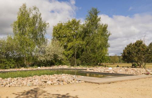 Reetdachhaus mit Schwimmteich in Krienke - Foto 3
