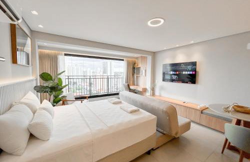 Flat Relicário com Linda Vista da Cidade - Foto 12