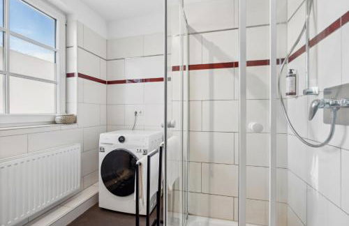 maremar - Design-Maisonette am Holzmarkt - Luxus Boxspringbetten - Arbeitsplatz - Loggia - Foto 18