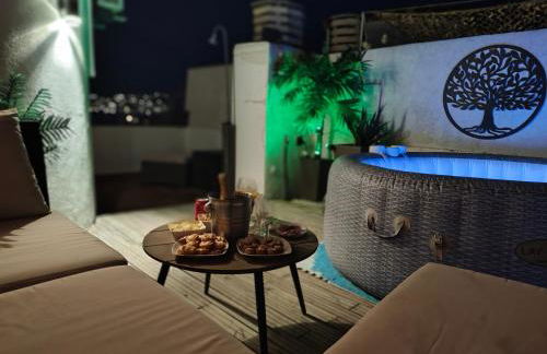 "Rooftop One" jacuzzi - plein sud - 2 chambres sur les canaux - Foto 6
