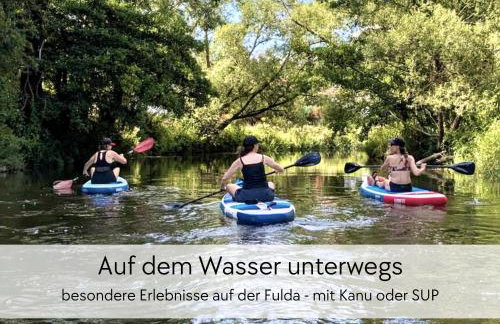 STORCHENNEST - Scandi Style - in der historischen Hinterburg Schlitz - mit Aufzug, Parkplatz & Garten - nahe Fulda und Bad Hersfeld - Foto 34