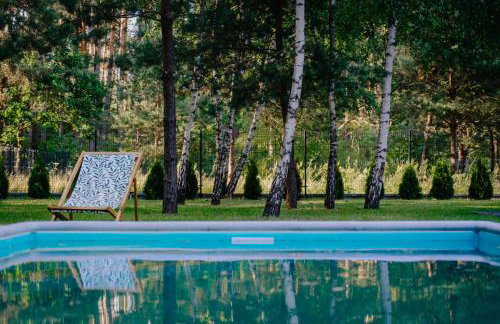 Domek z basenem nad Bugiem - Foto 43